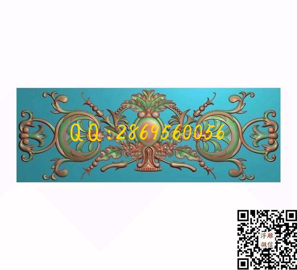 门花247-88-3_欧式长条洋花横洋花门楣门头花门花洋贴花门上花镂空洋花精雕图浮雕图